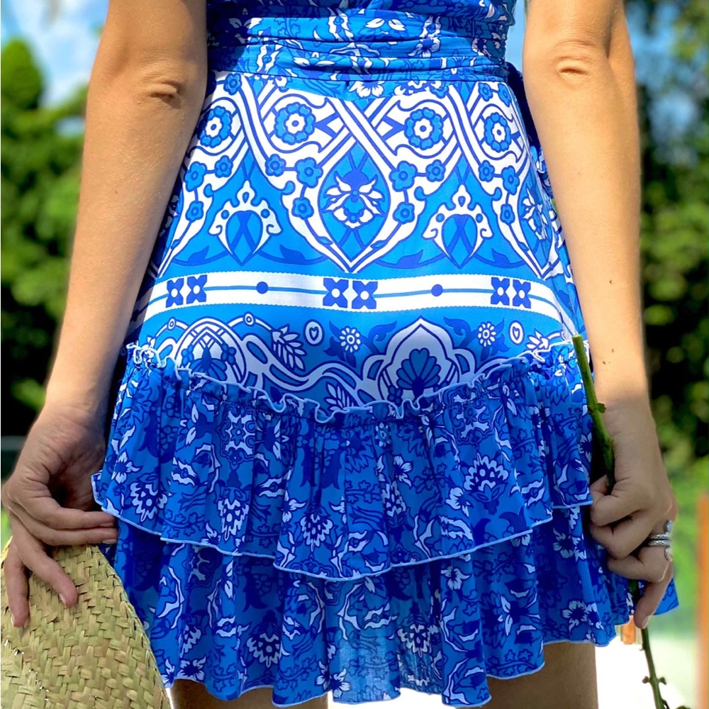 Feather & Find Sultana wrap dress in Inner Voice, size L - Picture 5 of 11